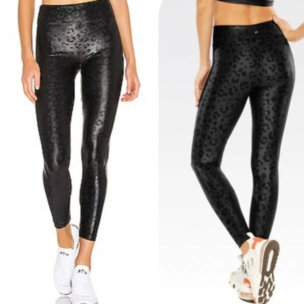 Koral Lustrous High Rise Leggings in Vivid Snake, Size Small